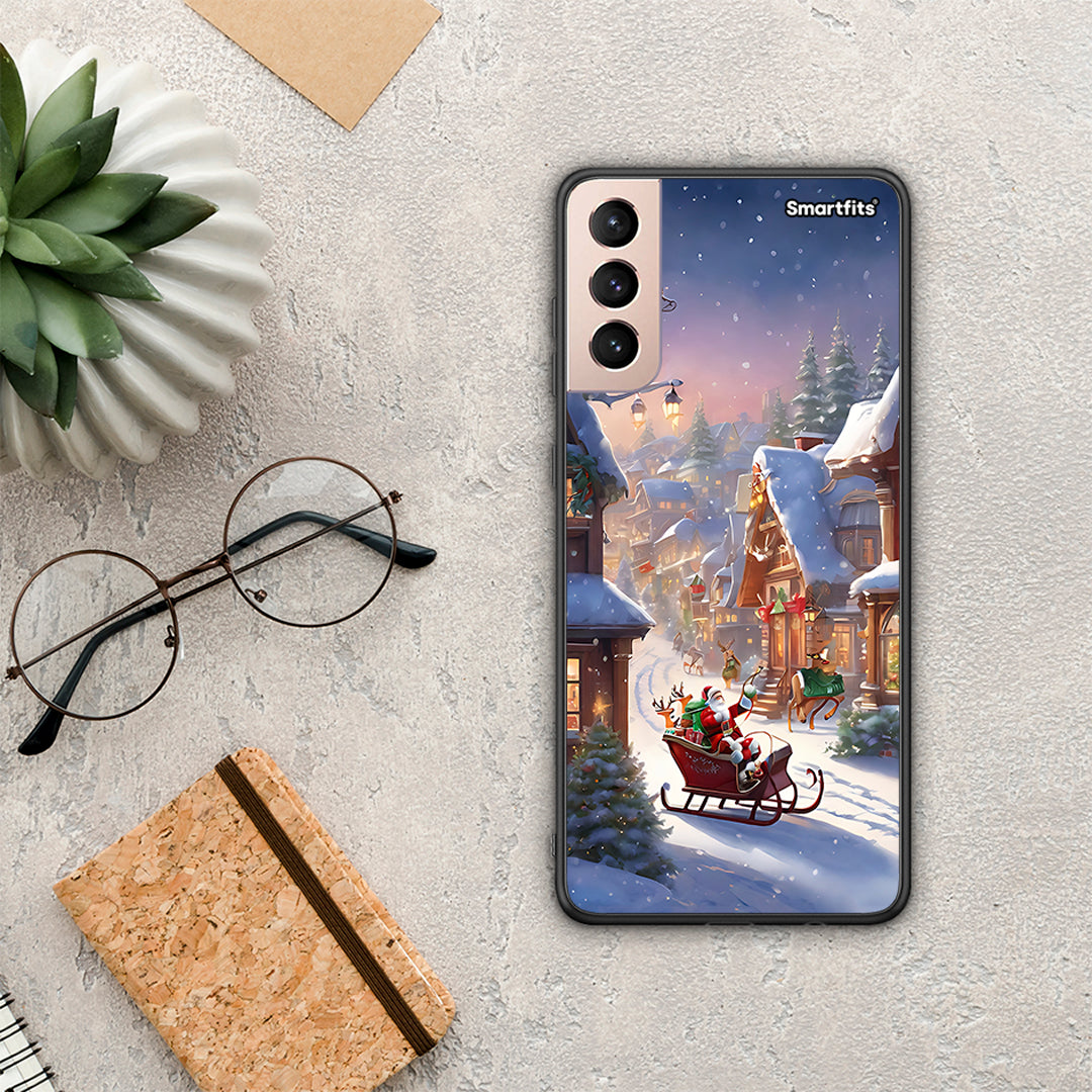 Christmas Snow - Samsung Galaxy S21+ θήκη