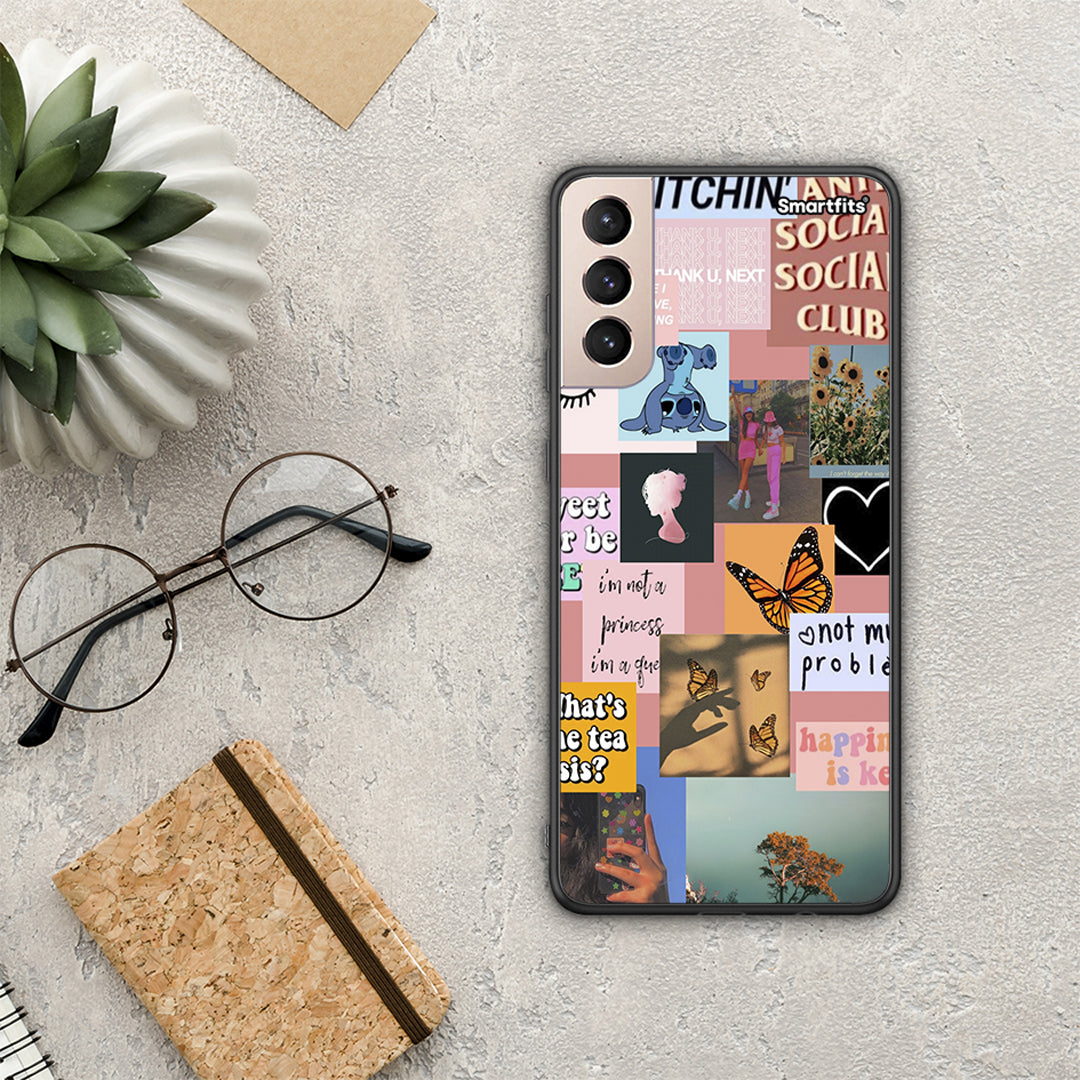 Collage Bitchin - Samsung Galaxy S21+ θήκη