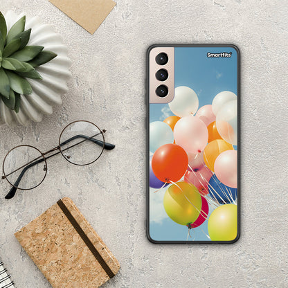 Colorful Balloons - Samsung Galaxy S21+ θήκη