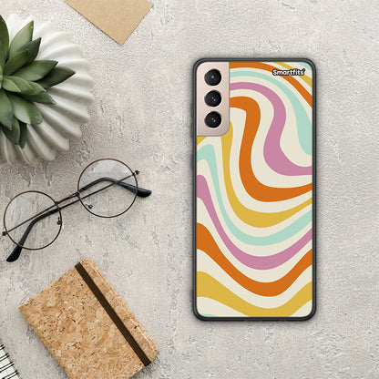 Colourful Waves - Samsung Galaxy S21+ θήκη