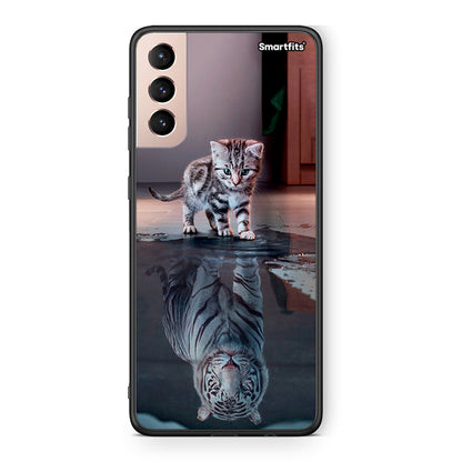 4 - Samsung S21+ Tiger Cute case, cover, bumper