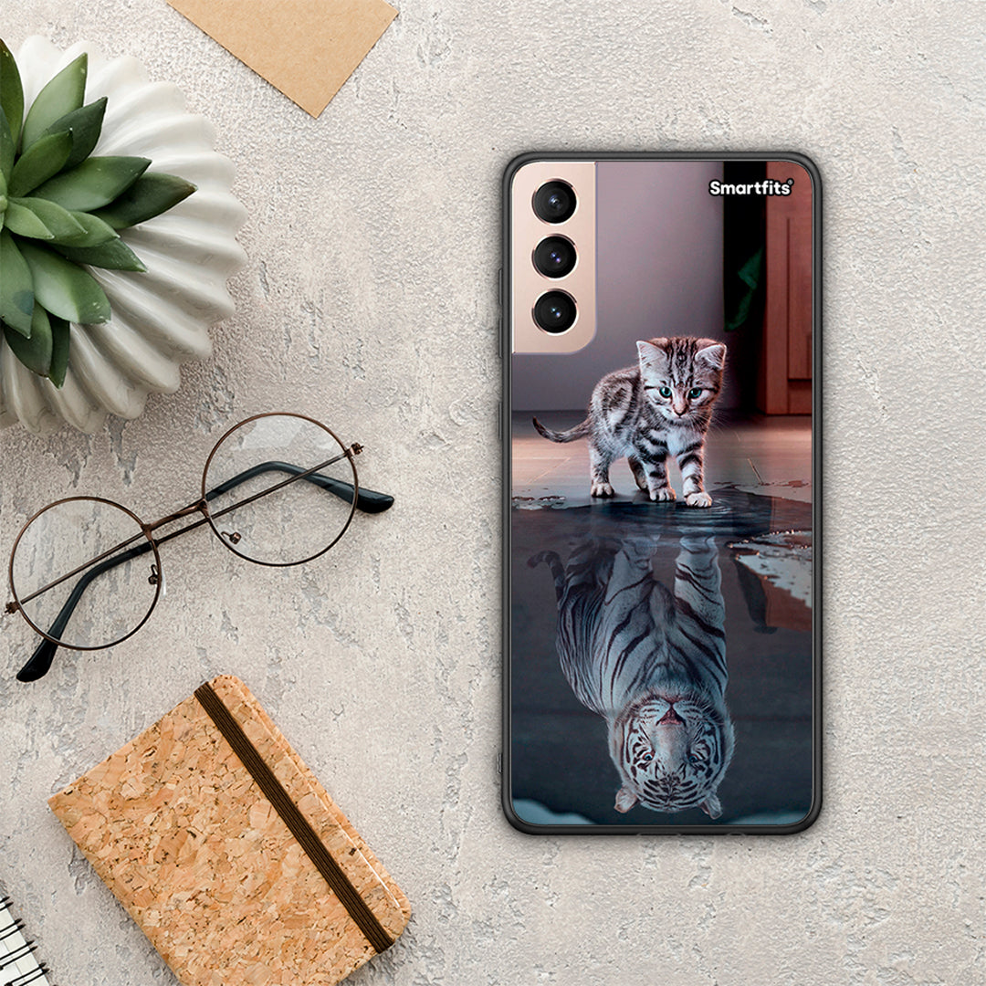 Cute Tiger - Samsung Galaxy S21+ θήκη