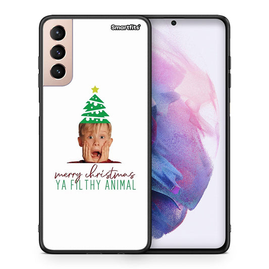 Θήκη Samsung S21+ Filthy Animal από τη Smartfits με σχέδιο στο πίσω μέρος και μαύρο περίβλημα | Samsung S21+ Filthy Animal case with colorful back and black bezels