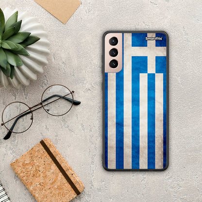 Flag Greek - Samsung Galaxy S21+ θήκη