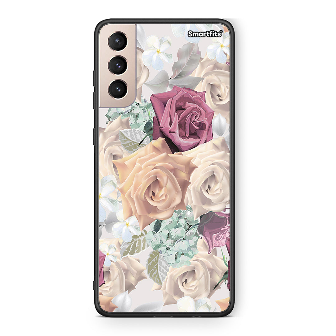 99 - Samsung S21+ Bouquet Floral case, cover, bumper