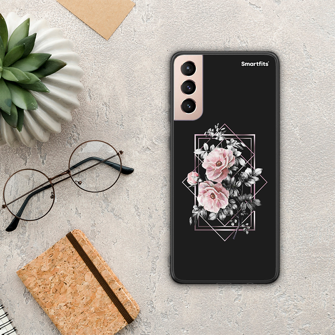 Flower Frame - Samsung Galaxy S21+ θήκη