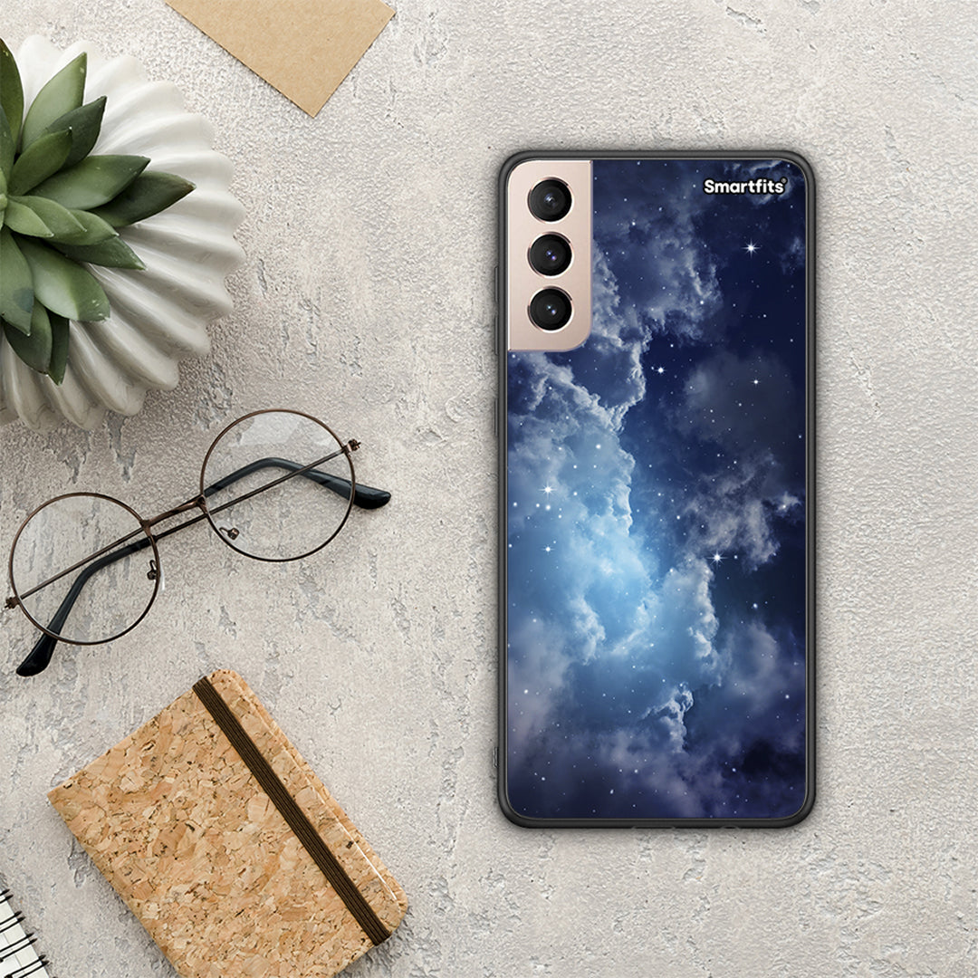 Galactic Blue Sky - Samsung Galaxy S21+ θήκη