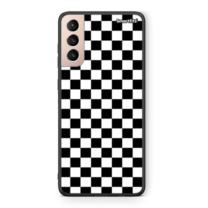 4 - Samsung S21+ Squares Geometric case, cover, bumper