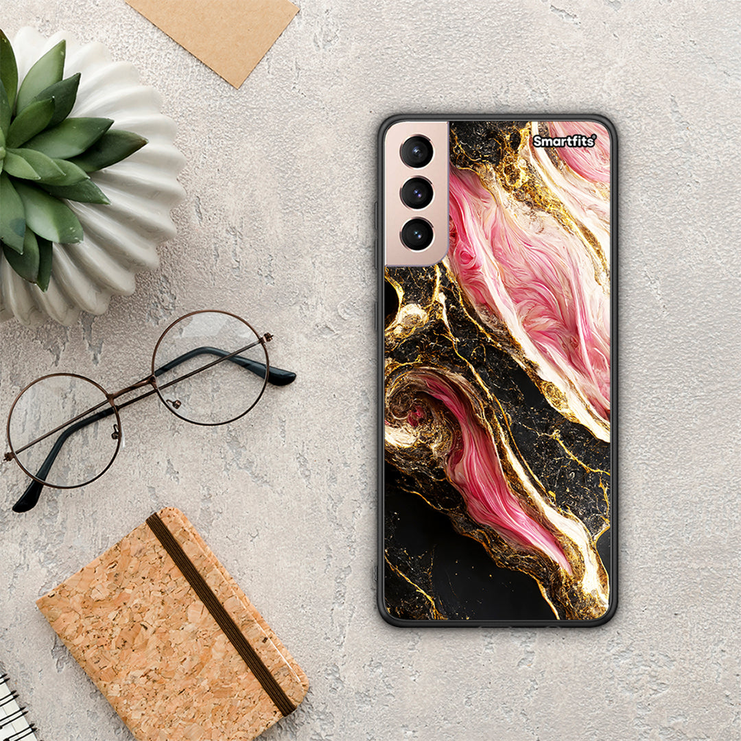 Glamorous Pink Marble - Samsung Galaxy S21+ θήκη