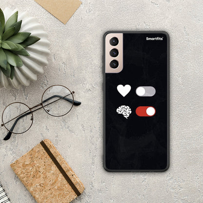 Heart Vs Brain - Samsung Galaxy S21+ θήκη