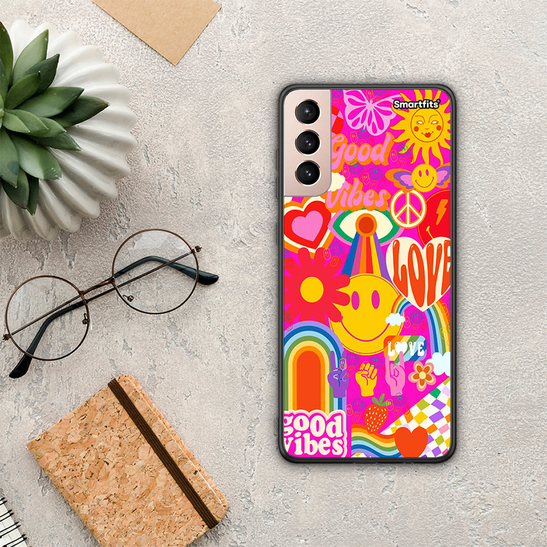 Hippie Love - Samsung Galaxy S21+ θήκη