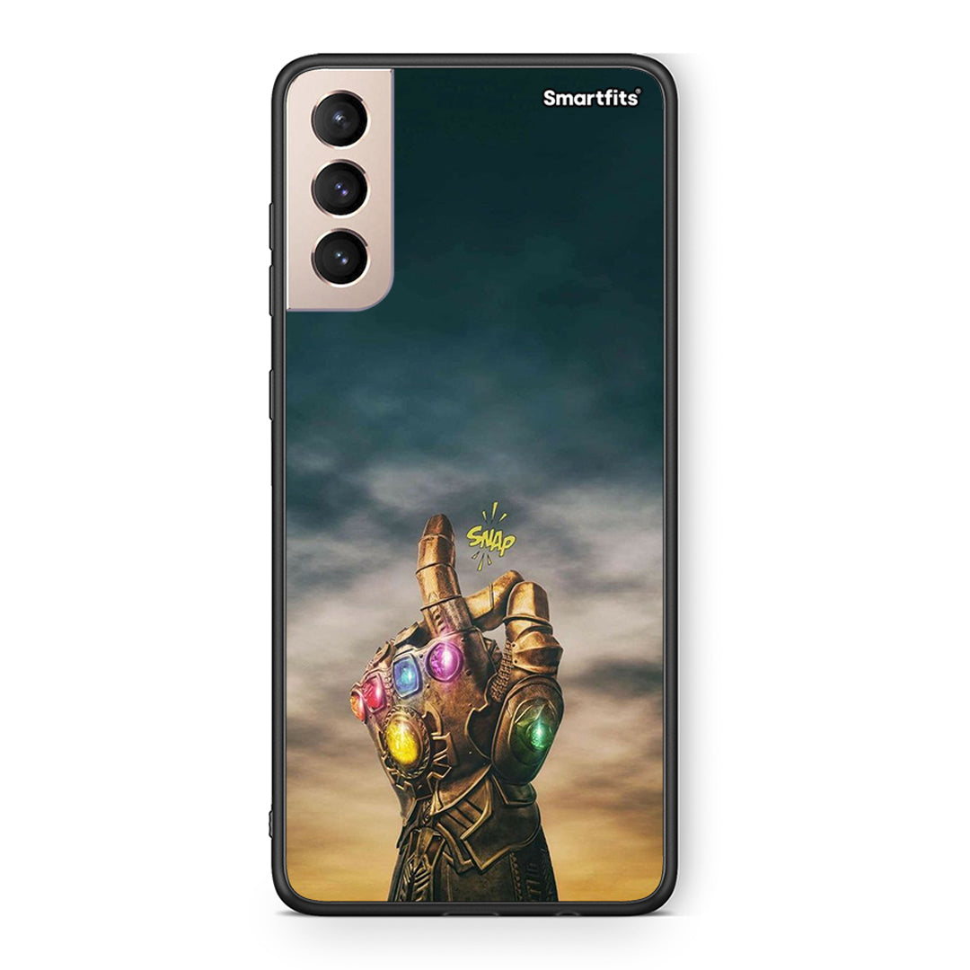 Samsung S21+ Infinity Snap θήκη από τη Smartfits με σχέδιο στο πίσω μέρος και μαύρο περίβλημα | Smartphone case with colorful back and black bezels by Smartfits