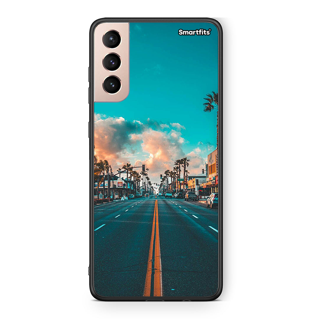 4 - Samsung S21+ City Landscape case, cover, bumper