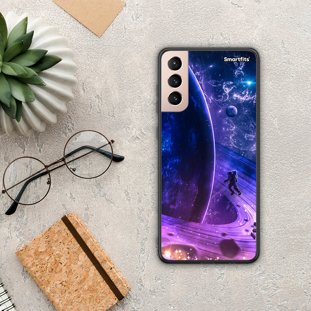 Lost Astronaut - Samsung Galaxy S21+ θήκη
