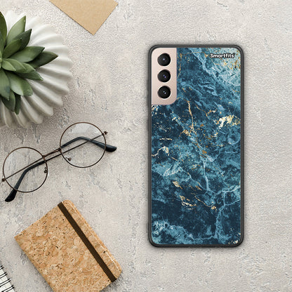Marble Blue - Samsung Galaxy S21+ θήκη