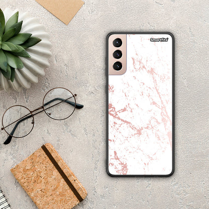 Marble Pink Splash - Samsung Galaxy S21+ θήκη