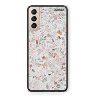 Thumbnail for Samsung S21+ Marble Terrazzo θήκη από τη Smartfits με σχέδιο στο πίσω μέρος και μαύρο περίβλημα | Smartphone case with colorful back and black bezels by Smartfits
