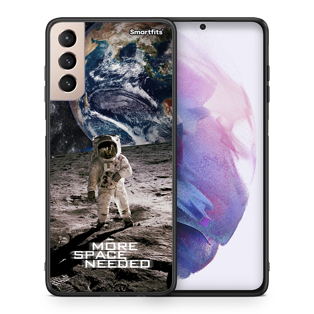 Θήκη Samsung S21+ More Space από τη Smartfits με σχέδιο στο πίσω μέρος και μαύρο περίβλημα | Samsung S21+ More Space case with colorful back and black bezels