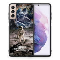 Thumbnail for Θήκη Samsung S21+ More Space από τη Smartfits με σχέδιο στο πίσω μέρος και μαύρο περίβλημα | Samsung S21+ More Space case with colorful back and black bezels