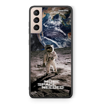 Samsung S21+ More Space θήκη από τη Smartfits με σχέδιο στο πίσω μέρος και μαύρο περίβλημα | Smartphone case with colorful back and black bezels by Smartfits