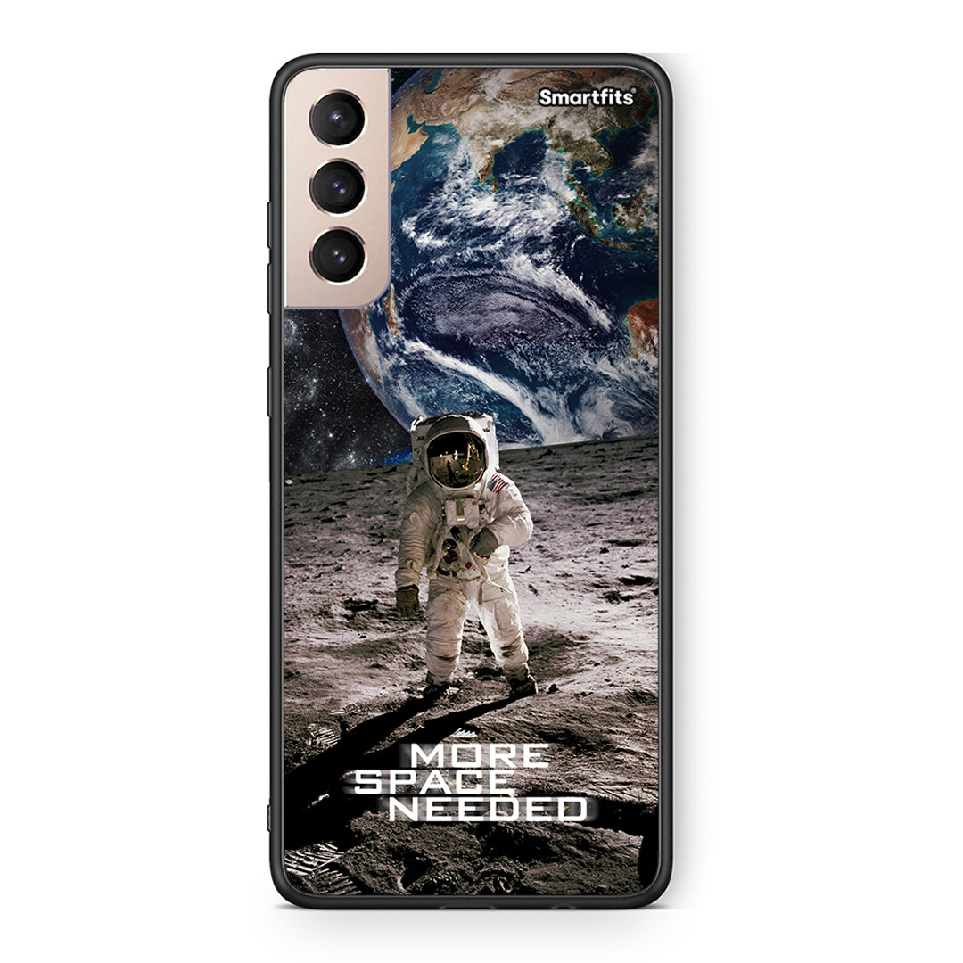 Samsung S21+ More Space θήκη από τη Smartfits με σχέδιο στο πίσω μέρος και μαύρο περίβλημα | Smartphone case with colorful back and black bezels by Smartfits