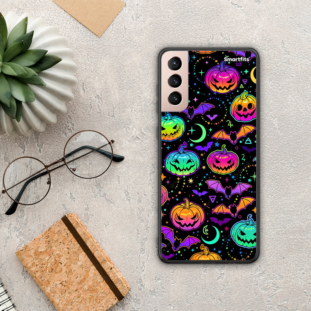 Neon Halloween - Samsung Galaxy S21+ θήκη