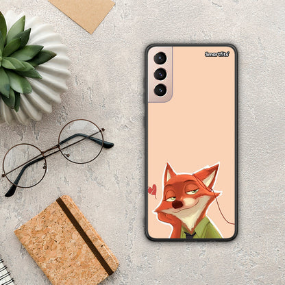 Nick Wilde And Judy Hopps Love 1 - Samsung Galaxy S21+ θήκη