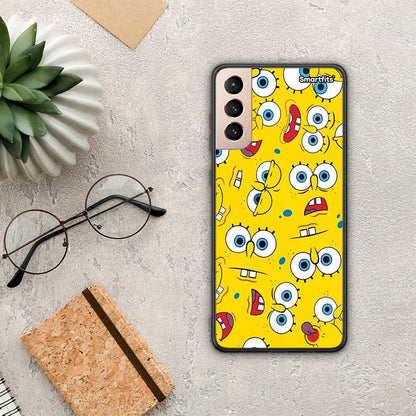 PopArt Sponge - Samsung Galaxy S21+ θήκη