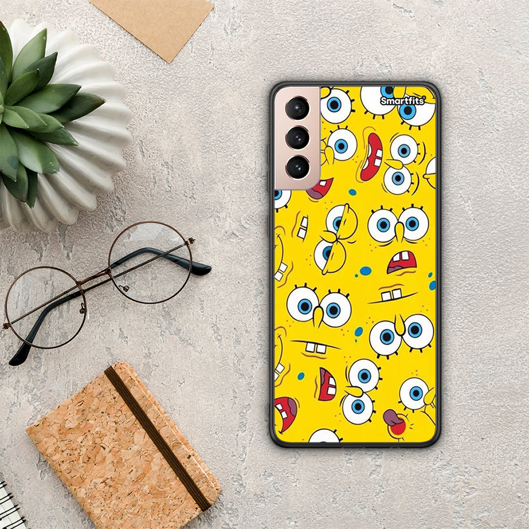 PopArt Sponge - Samsung Galaxy S21+ θήκη