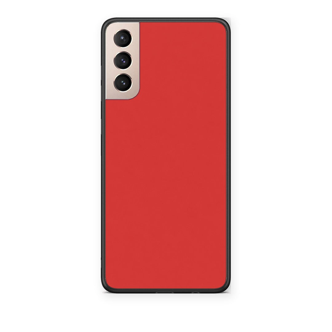 Θήκη Samsung Galaxy S21+ Poppy Red από τη Smartfits με σχέδιο στο πίσω μέρος και μαύρο περίβλημα | Samsung Galaxy S21+ Poppy Red case with colorful back and black bezels