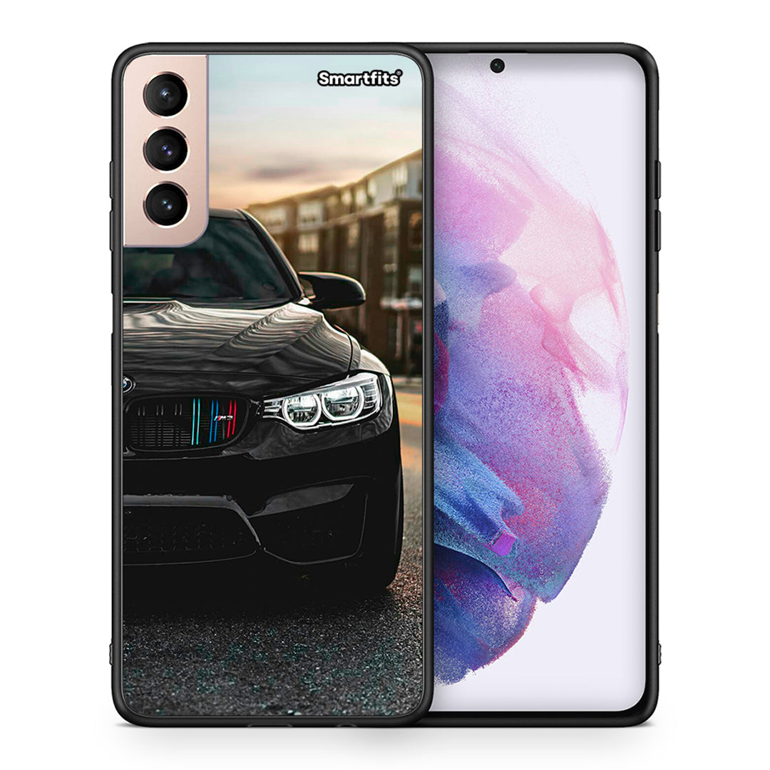 Θήκη Samsung S21+ M3 Racing από τη Smartfits με σχέδιο στο πίσω μέρος και μαύρο περίβλημα | Samsung S21+ M3 Racing case with colorful back and black bezels
