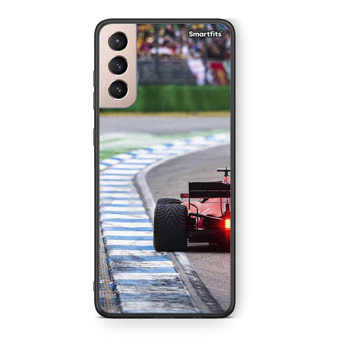 Samsung S21+ Racing Vibes θήκη από τη Smartfits με σχέδιο στο πίσω μέρος και μαύρο περίβλημα | Smartphone case with colorful back and black bezels by Smartfits