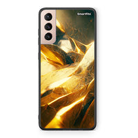 Thumbnail for Samsung S21+ Real Gold θήκη από τη Smartfits με σχέδιο στο πίσω μέρος και μαύρο περίβλημα | Smartphone case with colorful back and black bezels by Smartfits
