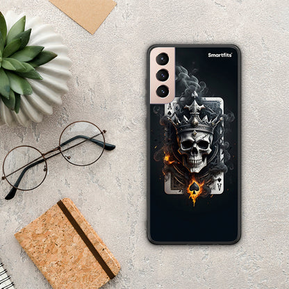 Skull King Ace - Samsung Galaxy S21+ θήκη