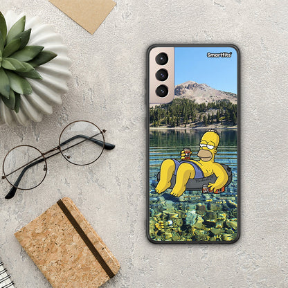 Summer Happiness - Samsung Galaxy S21+ θήκη