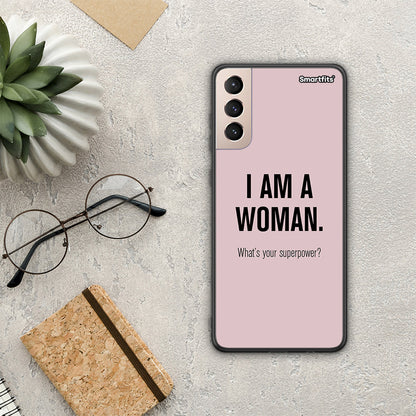 Superpower Woman - Samsung Galaxy S21+ θήκη
