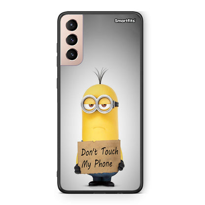 4 - Samsung S21+ Minion Text case, cover, bumper