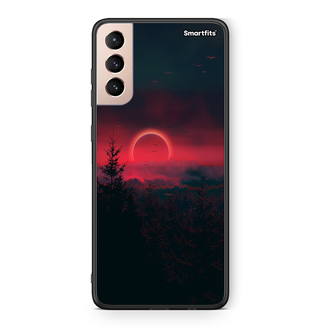 4 - Samsung S21+ Sunset Tropic case, cover, bumper