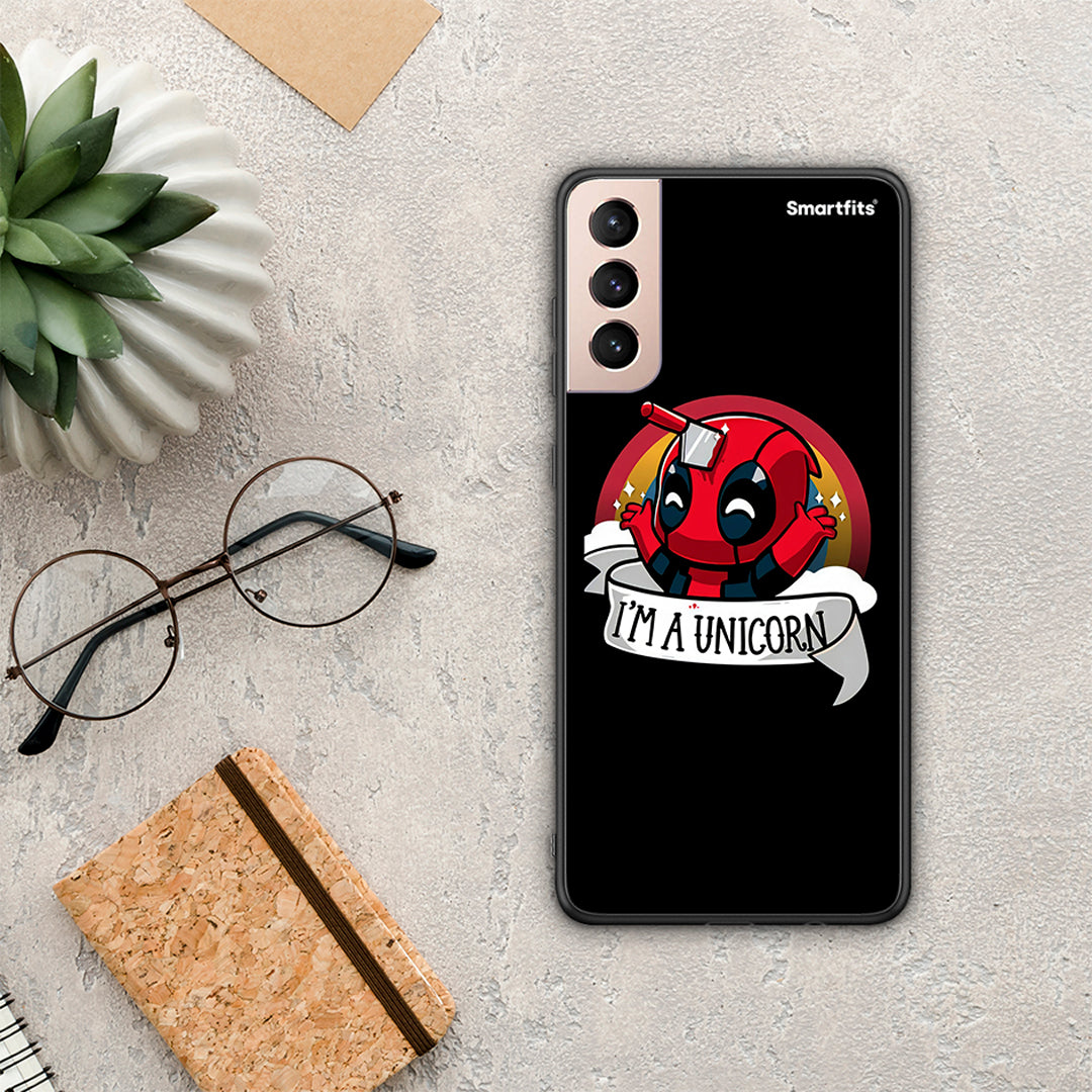 Unicorn Deadpool - Samsung Galaxy S21+ θήκη