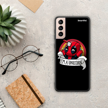 Unicorn Deadpool - Samsung Galaxy S21+ θήκη