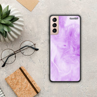Thumbnail for Watercolor Lavender - Samsung Galaxy S21+ θήκη