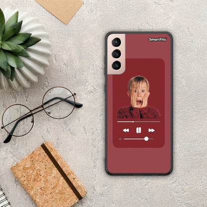 Xmas Alone Music - Samsung Galaxy S21+ θήκη