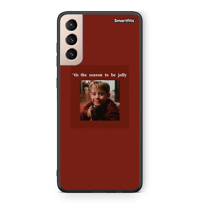Samsung S21+ Xmas Ultimate Spirit θήκη από τη Smartfits με σχέδιο στο πίσω μέρος και μαύρο περίβλημα | Smartphone case with colorful back and black bezels by Smartfits