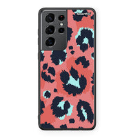 Thumbnail for 22 - Samsung S21 Ultra Pink Leopard Animal case, cover, bumper