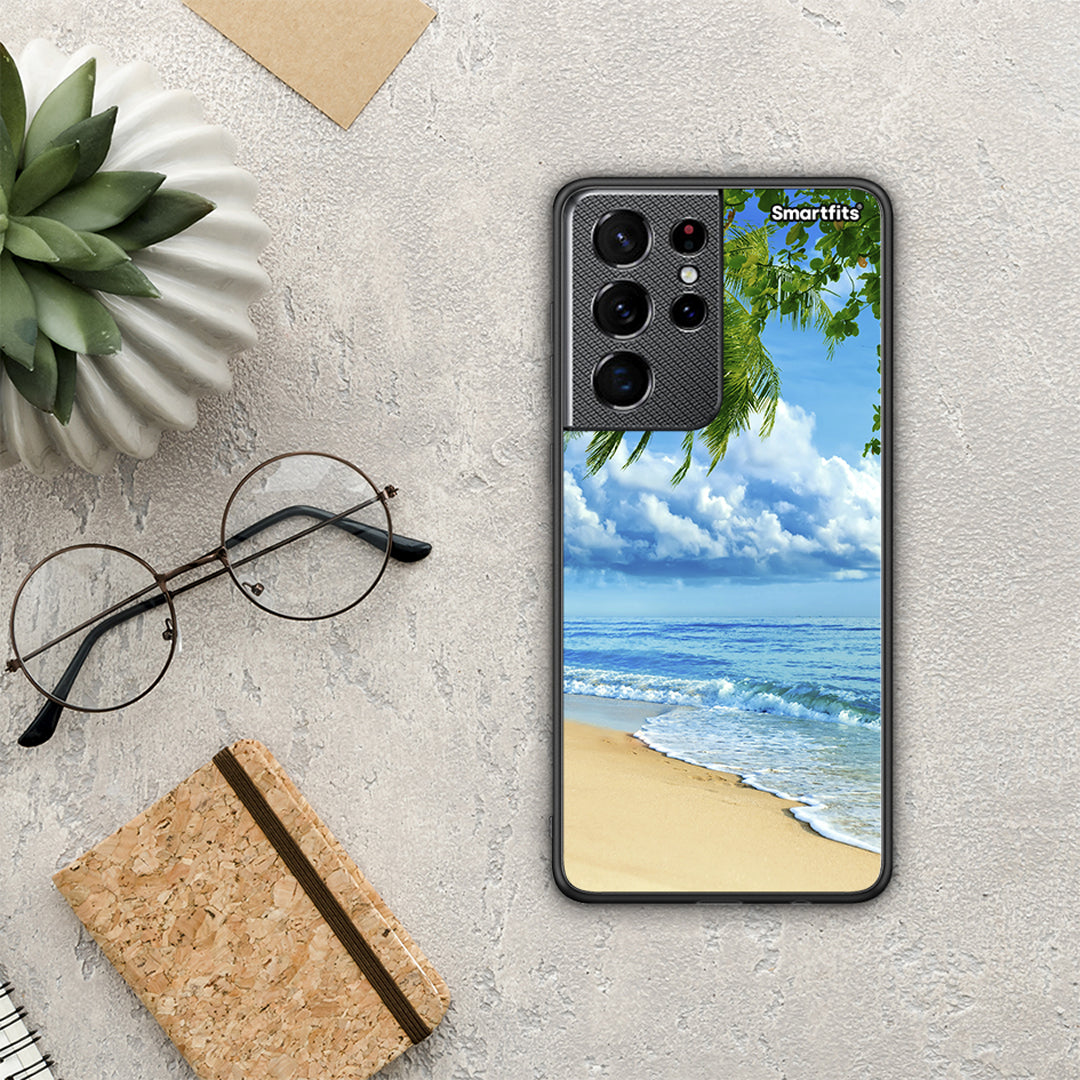 Beautiful Beach - Samsung Galaxy S21 Ultra θήκη