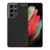 Thumbnail for Θήκη Samsung S21 Ultra Carbon Black από τη Smartfits με σχέδιο στο πίσω μέρος και μαύρο περίβλημα | Samsung S21 Ultra Carbon Black case with colorful back and black bezels