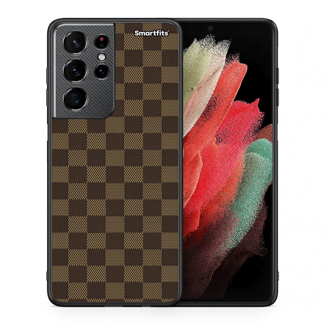 Θήκη Samsung S21 Ultra Glamour Designer από τη Smartfits με σχέδιο στο πίσω μέρος και μαύρο περίβλημα | Samsung S21 Ultra Glamour Designer case with colorful back and black bezels