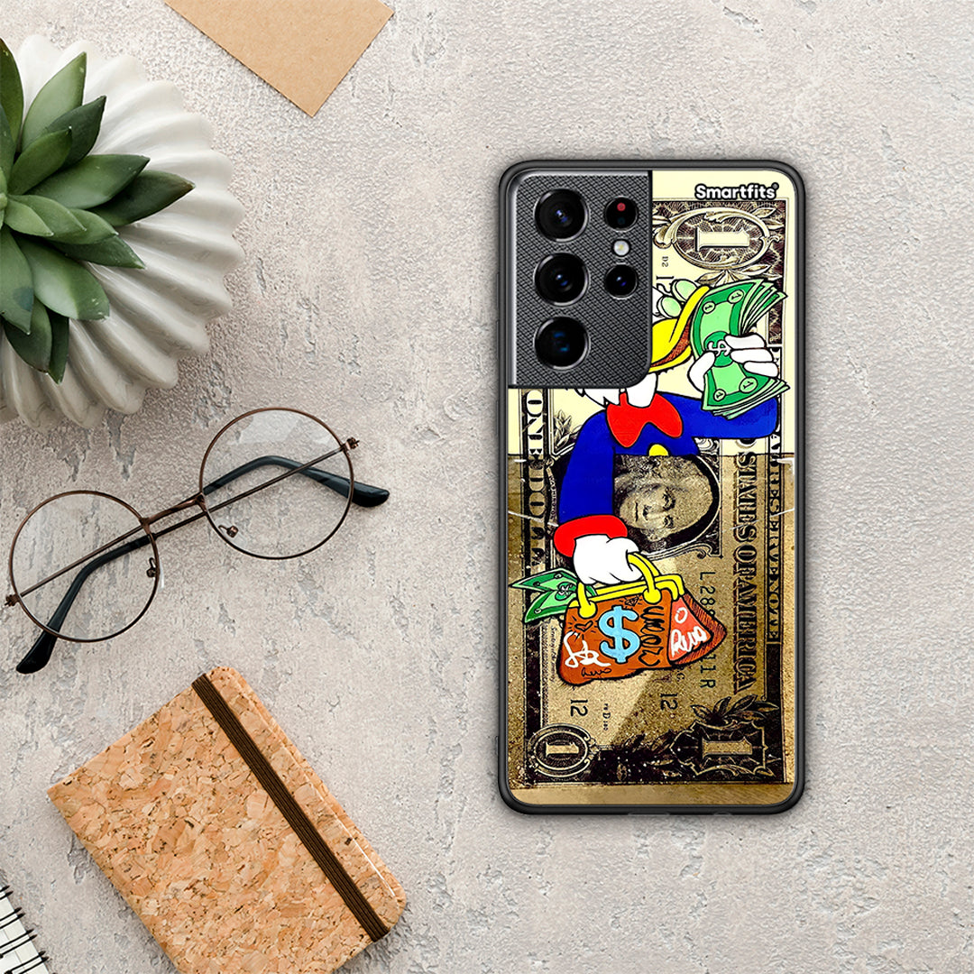 Duck Money - Samsung Galaxy S21 Ultra θήκη