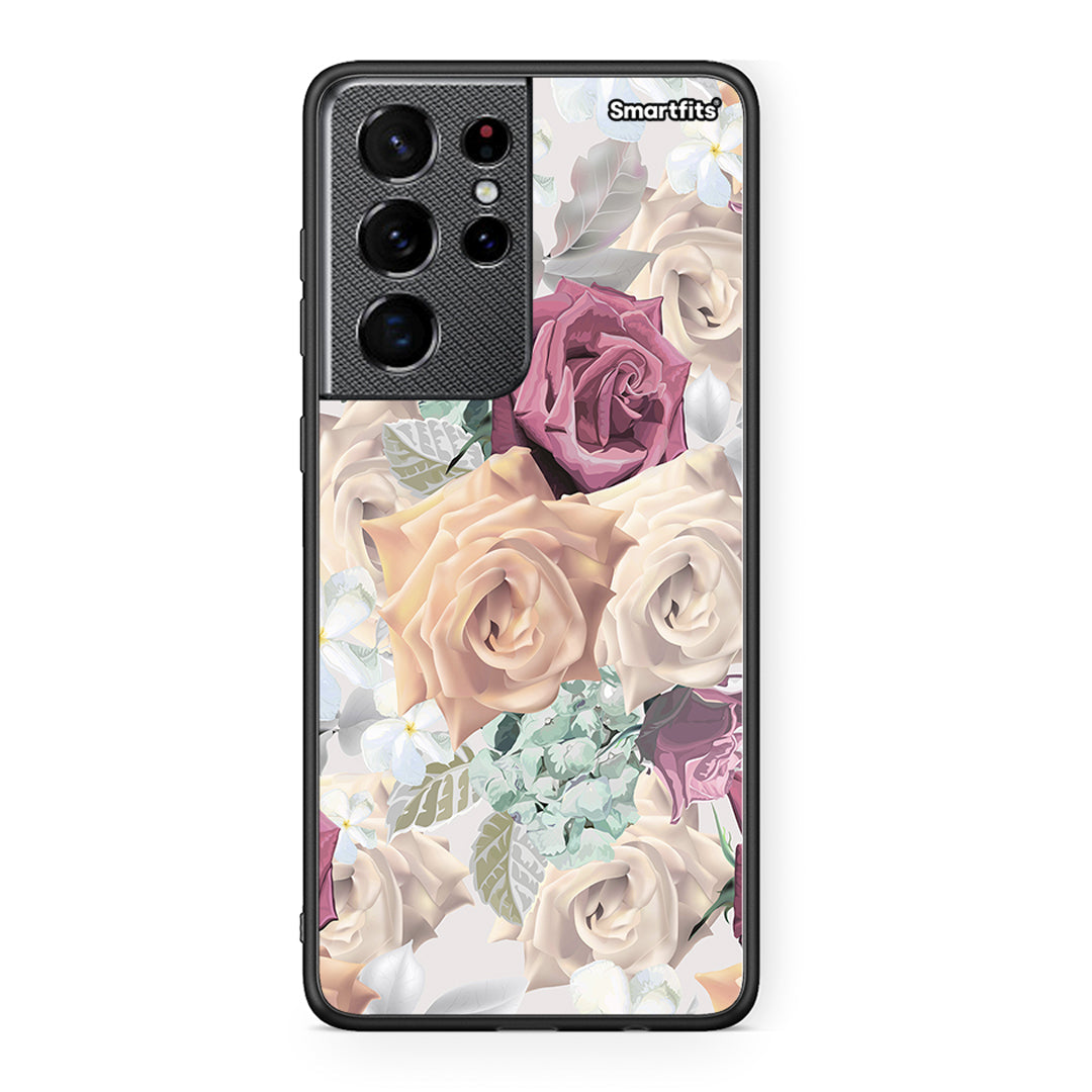 99 - Samsung S21 Ultra Bouquet Floral case, cover, bumper