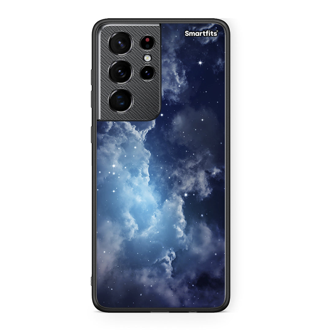 104 - Samsung S21 Ultra Blue Sky Galaxy case, cover, bumper